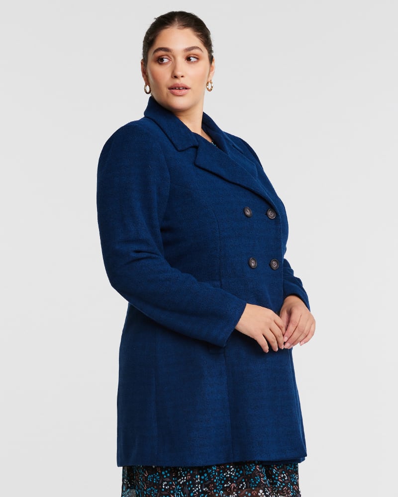 Plus size navy pea coat outlet